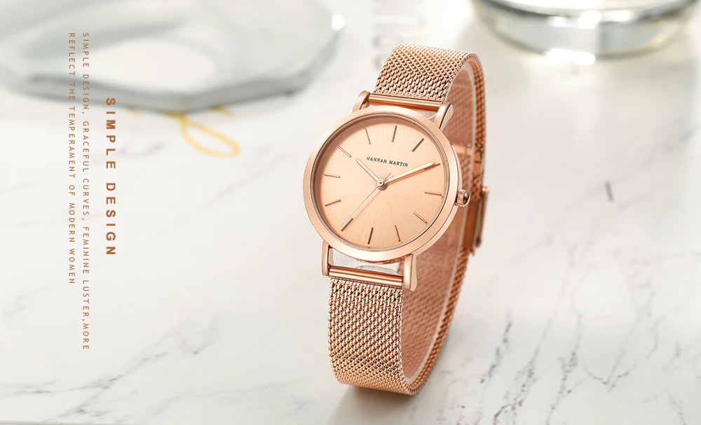 Rose Aura Luxury Watch