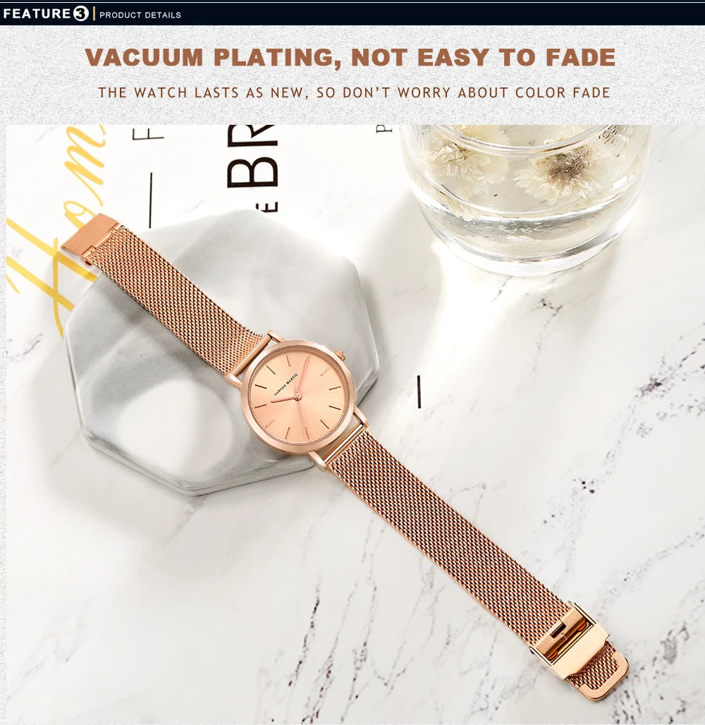 Rose Aura Luxury Watch