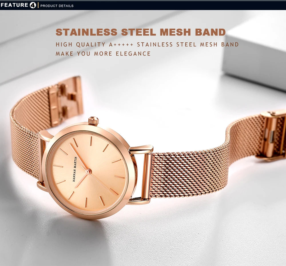 Rose Aura Luxury Watch