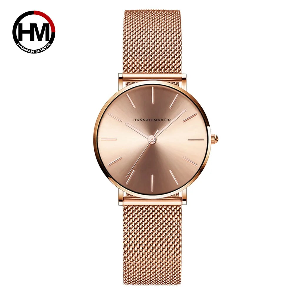 Rose Aura Luxury Watch