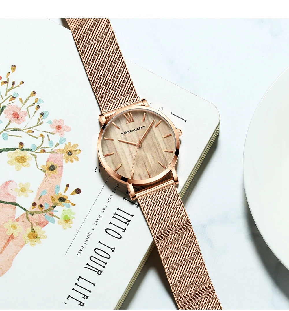 Rose Aura Luxury Watch