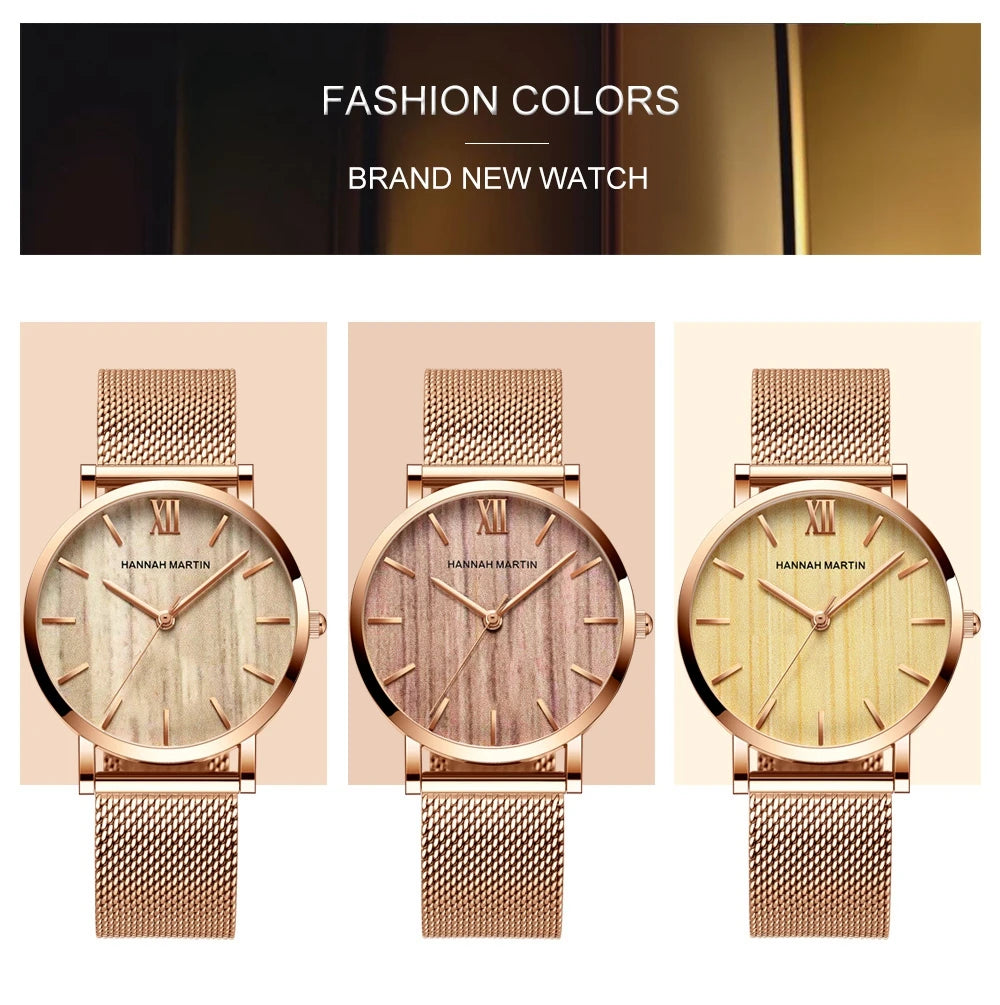 Rose Aura Luxury Watch