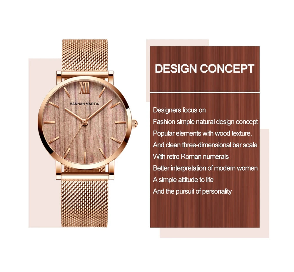Rose Aura Luxury Watch