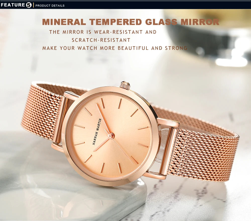 Rose Aura Luxury Watch