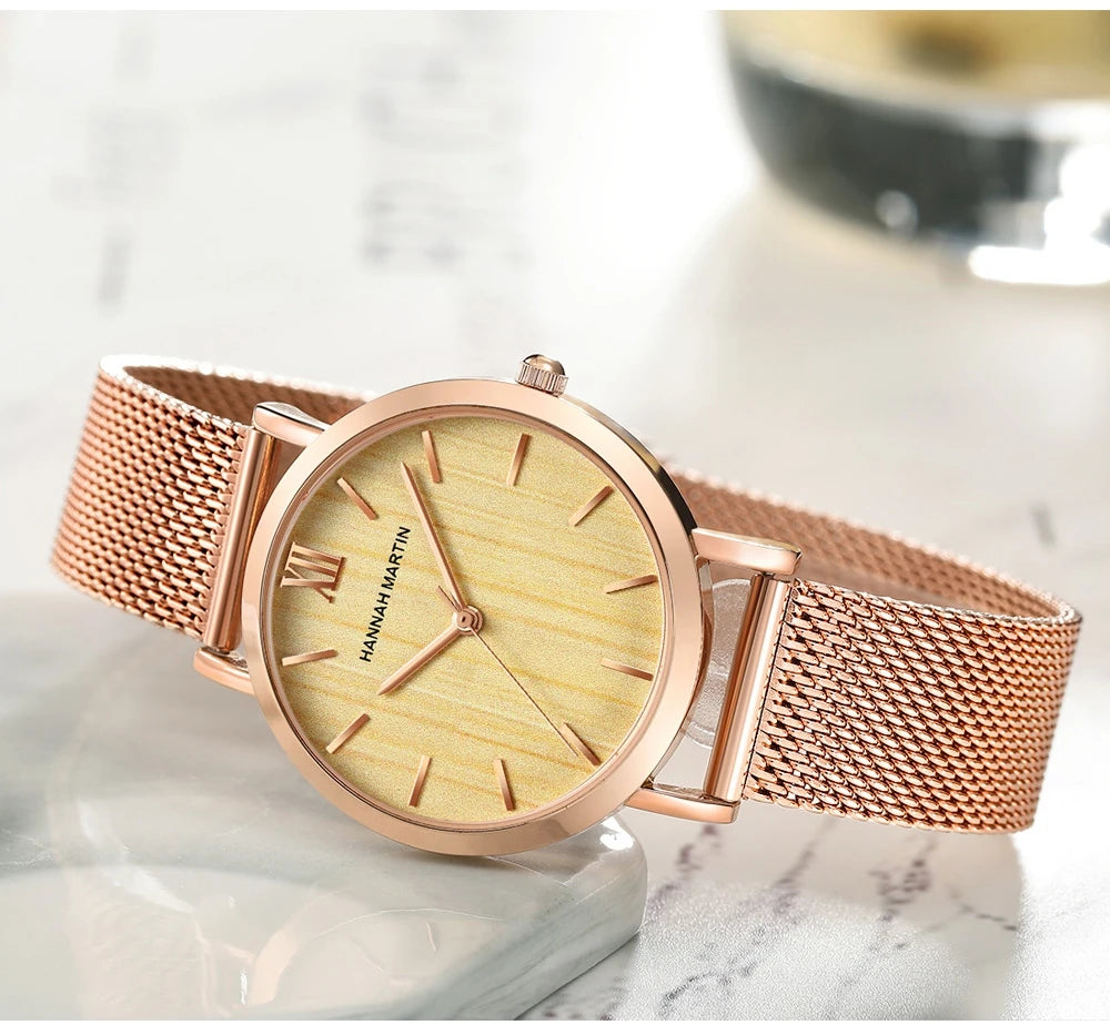 Rose Aura Luxury Watch