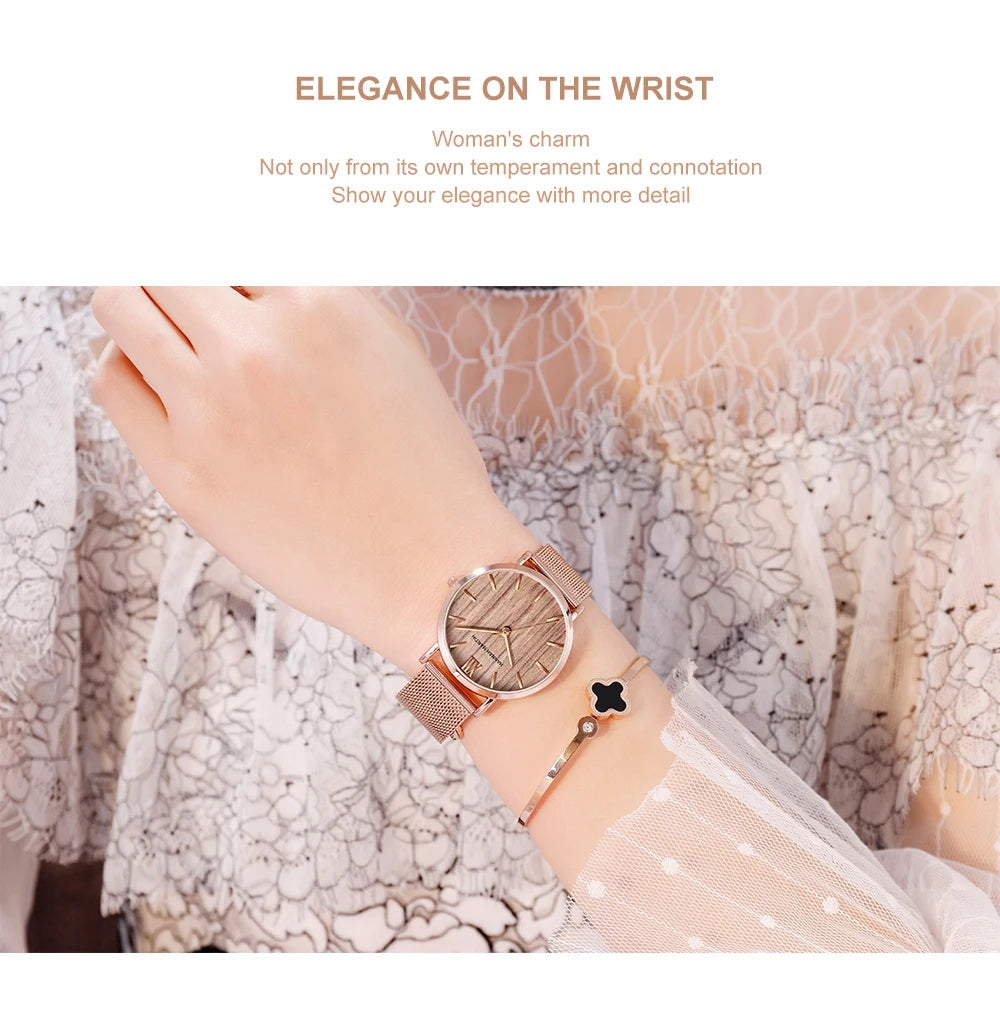 Rose Aura Luxury Watch