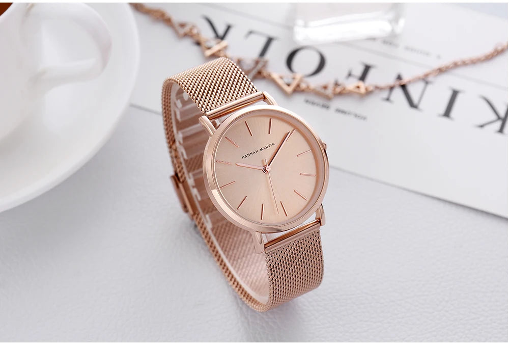 Rose Aura Luxury Watch