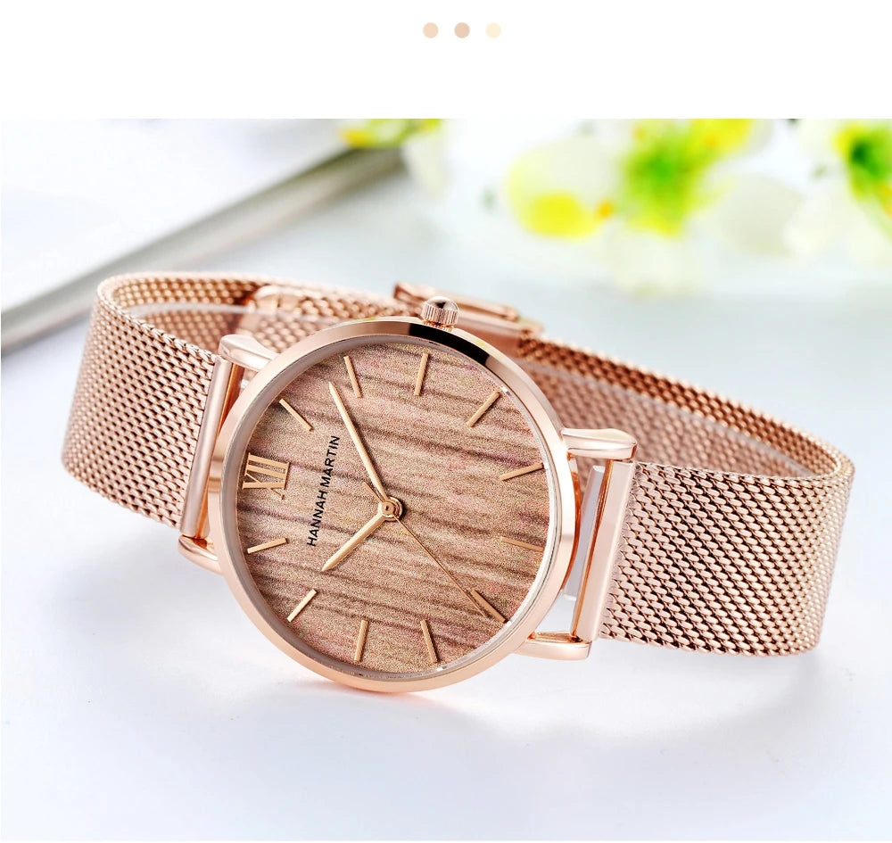 Rose Aura Luxury Watch