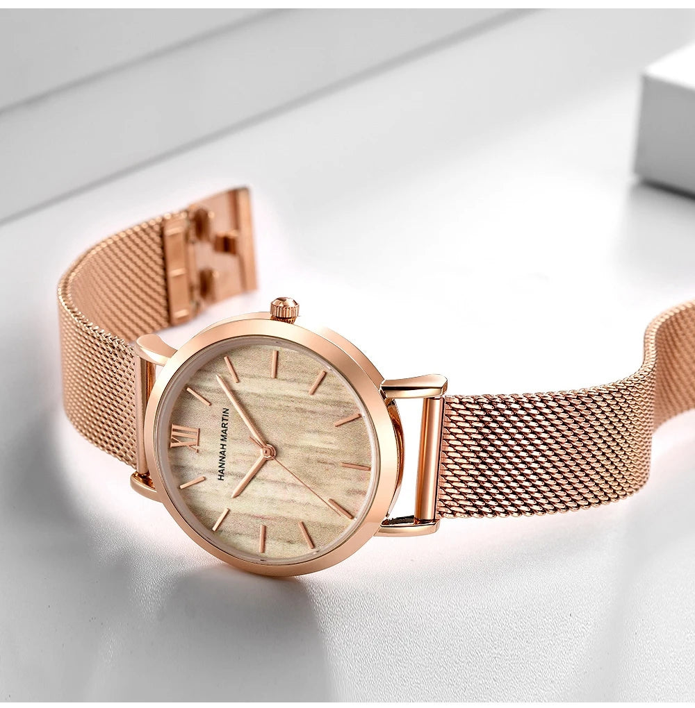 Rose Aura Luxury Watch