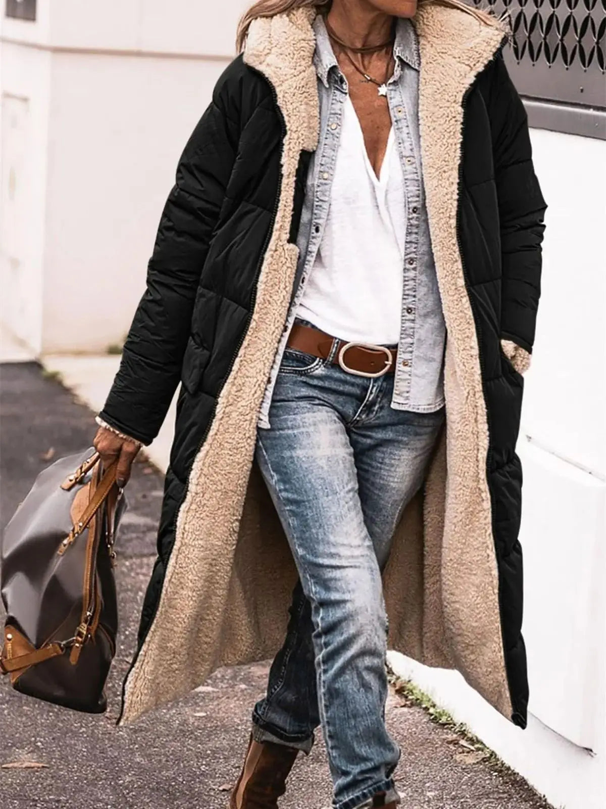 Aurora Reversible Quilted Puffer