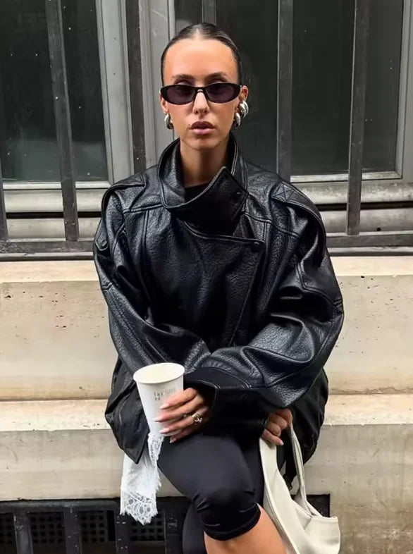 Urban Edge Leather Jacket