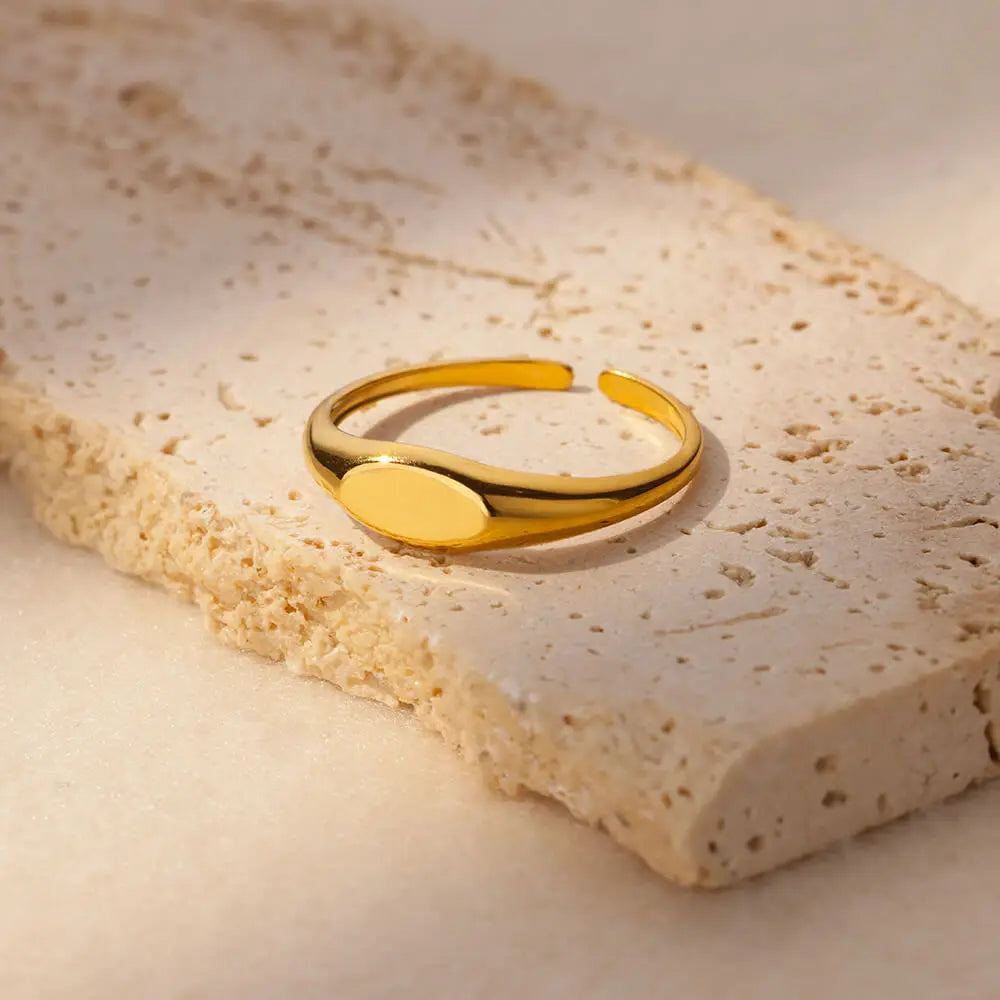 Oval Adjustable Ring