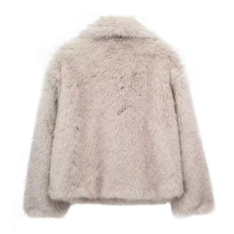 Luxe Cloud Faux Fur Coat
