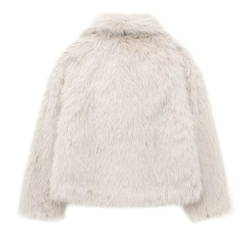 Luxe Cloud Faux Fur Coat