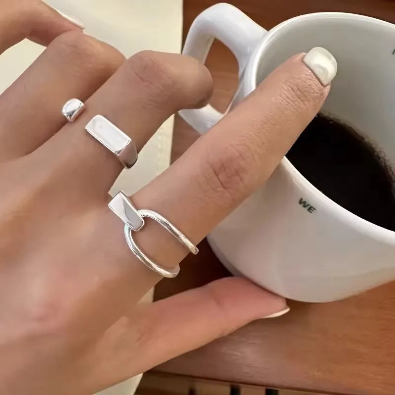 Trendy Silver Ring