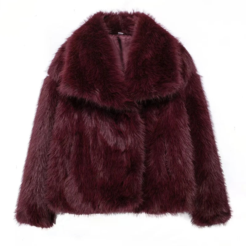 Luxe Cloud Faux Fur Coat