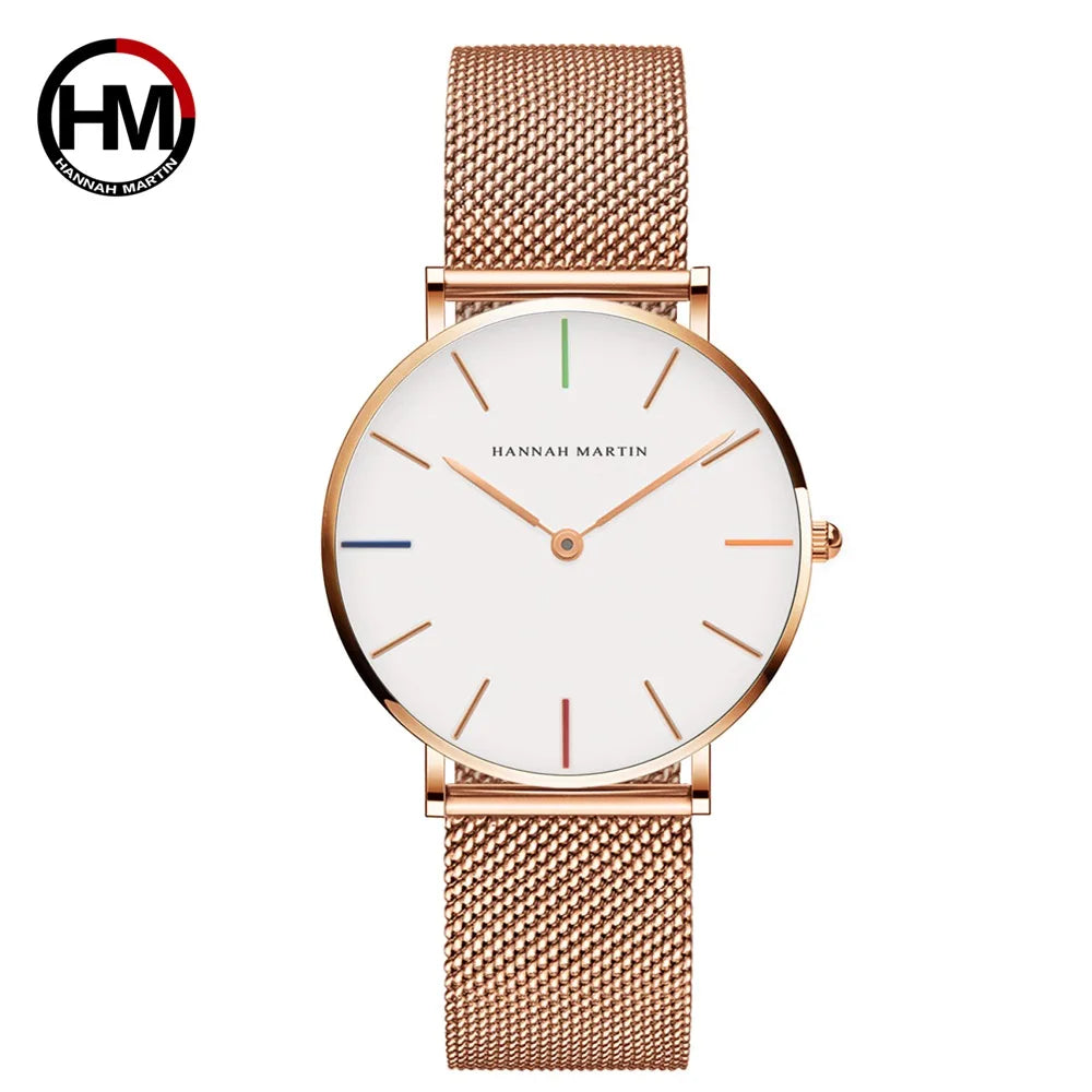 Rose Aura Luxury Watch