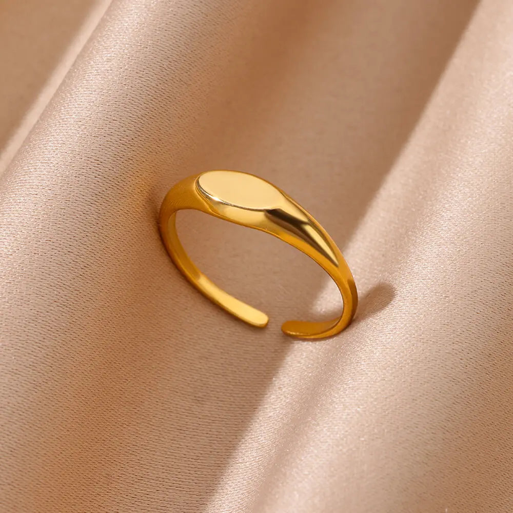 Oval Adjustable Ring