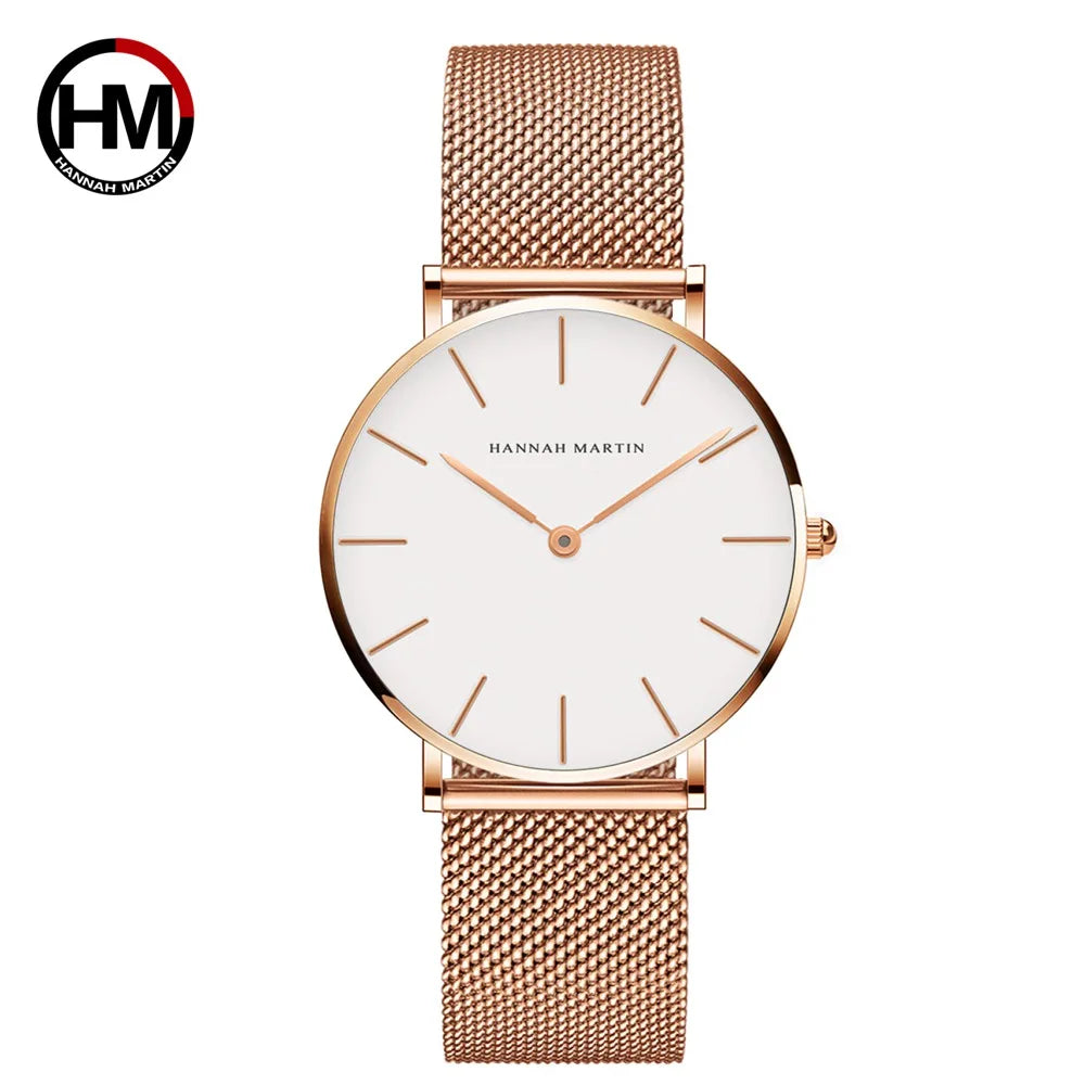 Rose Aura Luxury Watch