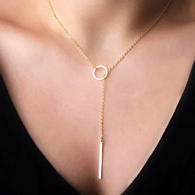 Round Pendant Necklace