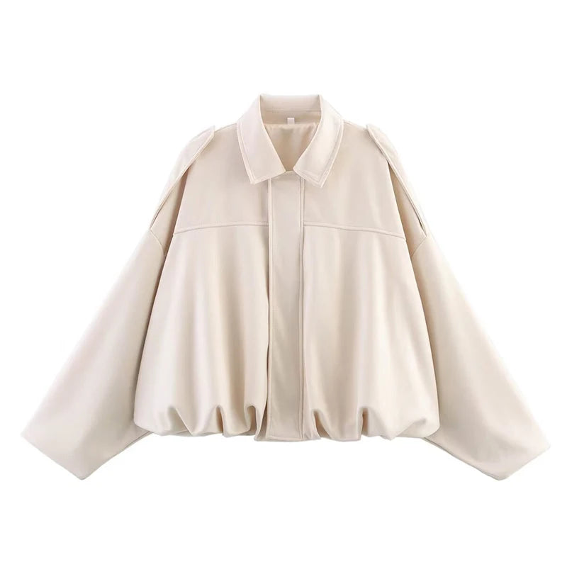 Vintage Luxe Bomber Jacket