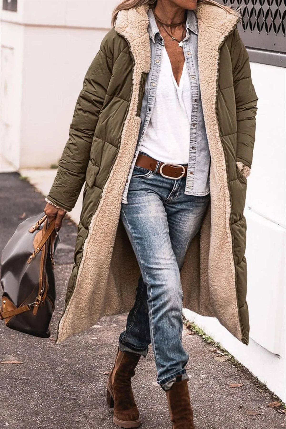 Aurora Reversible Quilted Puffer
