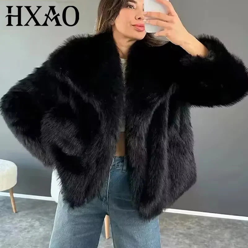Luxe Cloud Faux Fur Coat