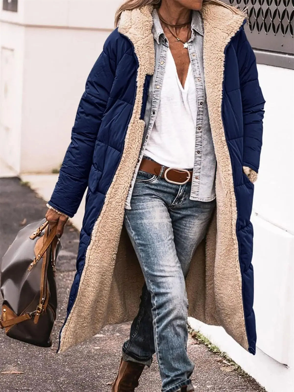 Aurora Reversible Quilted Puffer