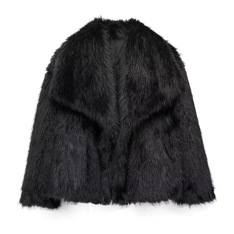 Luxe Cloud Faux Fur Coat