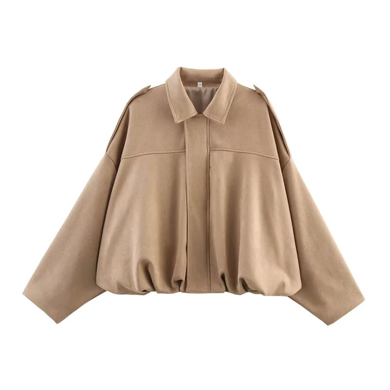 Vintage Luxe Bomber Jacket