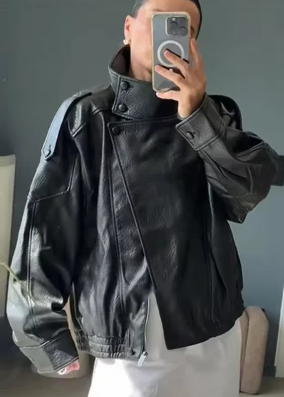 Urban Edge Leather Jacket