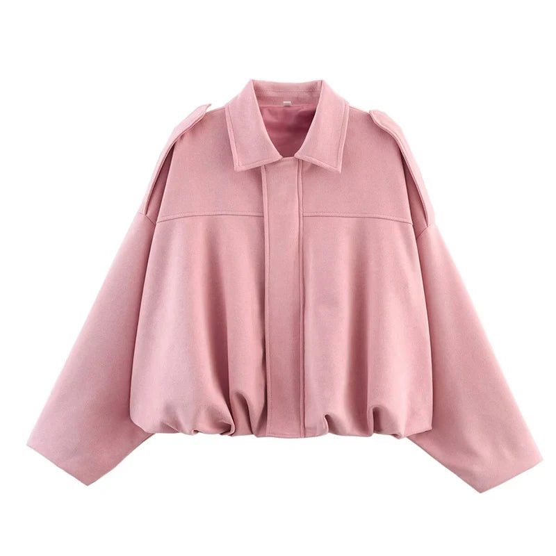 Vintage Luxe Bomber Jacket