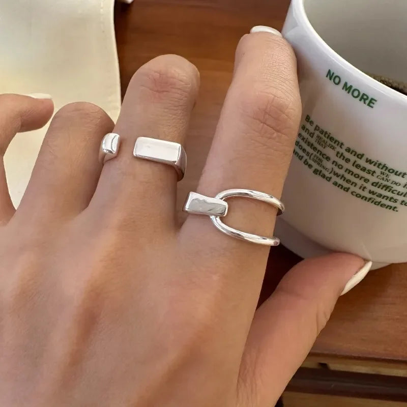 Trendy Silver Ring