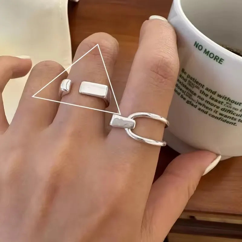 Trendy Silver Ring