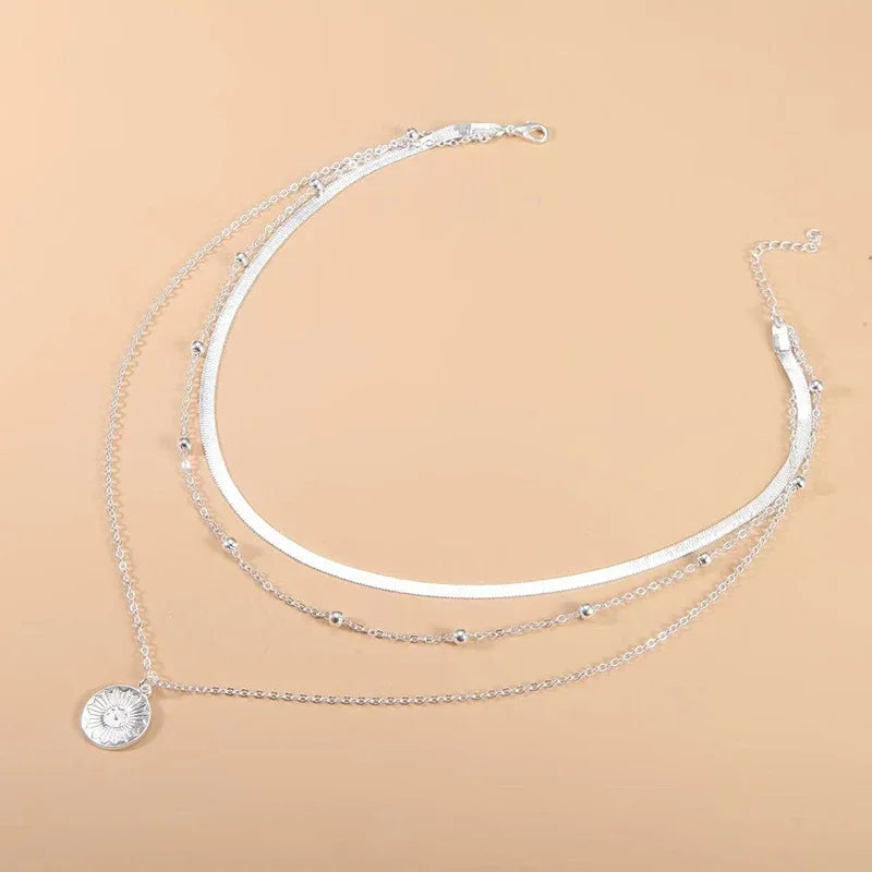 Round Pendant Necklace