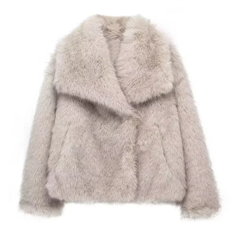 Luxe Cloud Faux Fur Coat