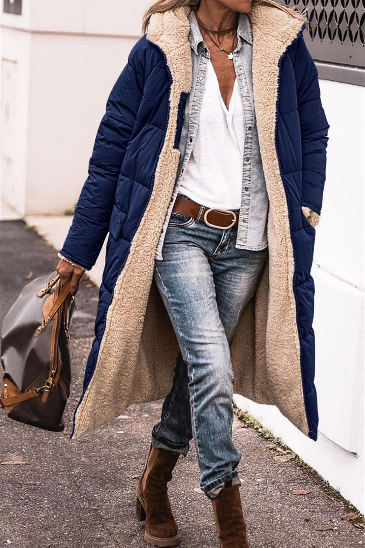 Aurora Reversible Quilted Puffer