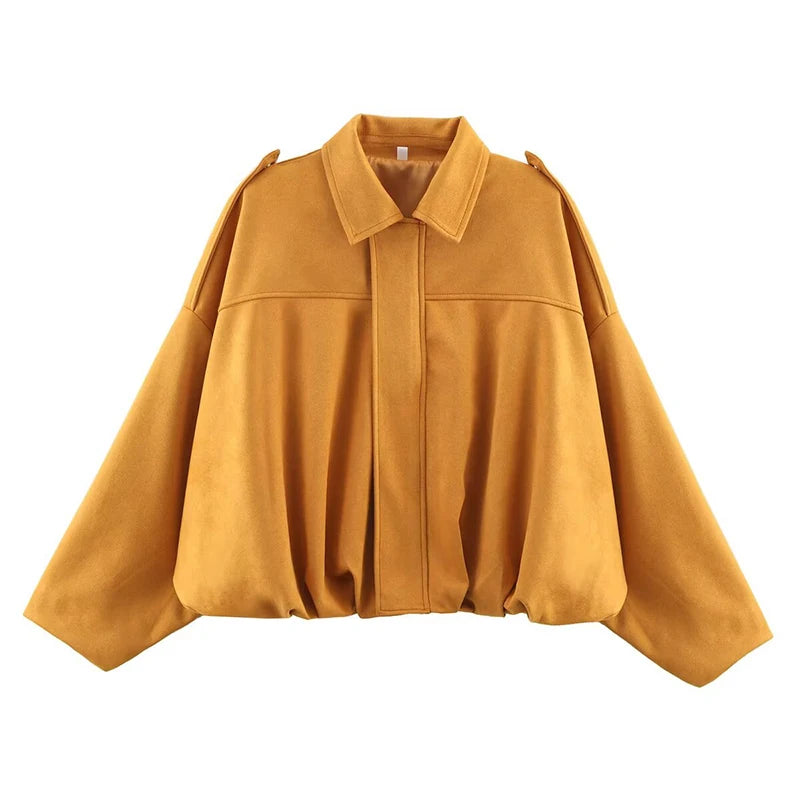 Vintage Luxe Bomber Jacket