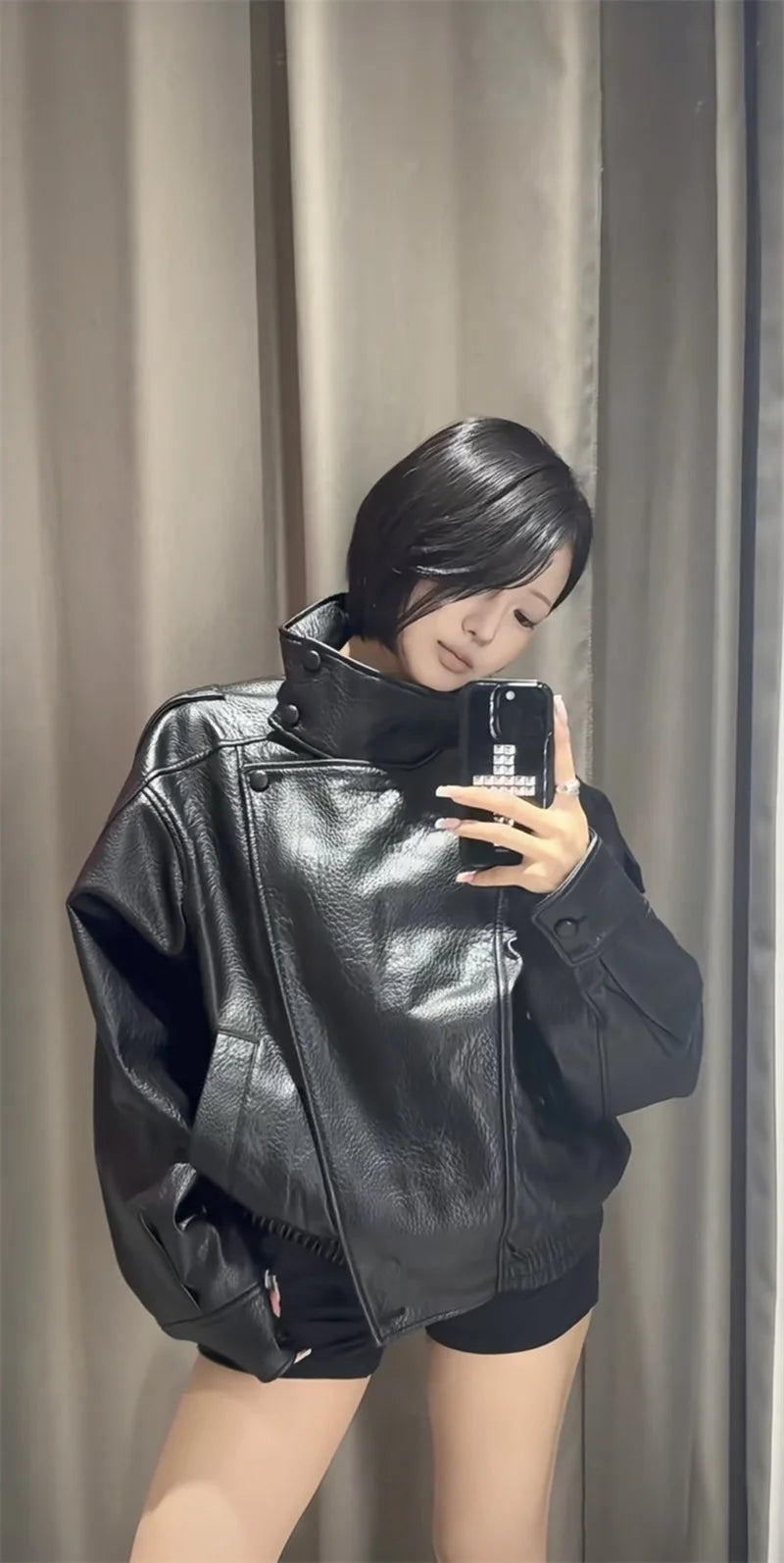 Urban Edge Leather Jacket