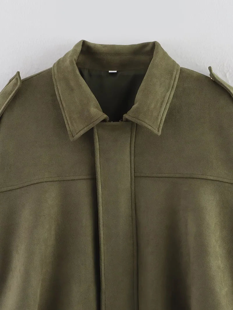 Vintage Luxe Bomber Jacket