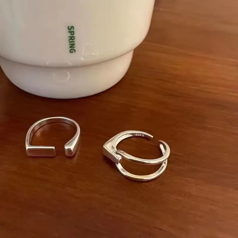 Trendy Silver Ring