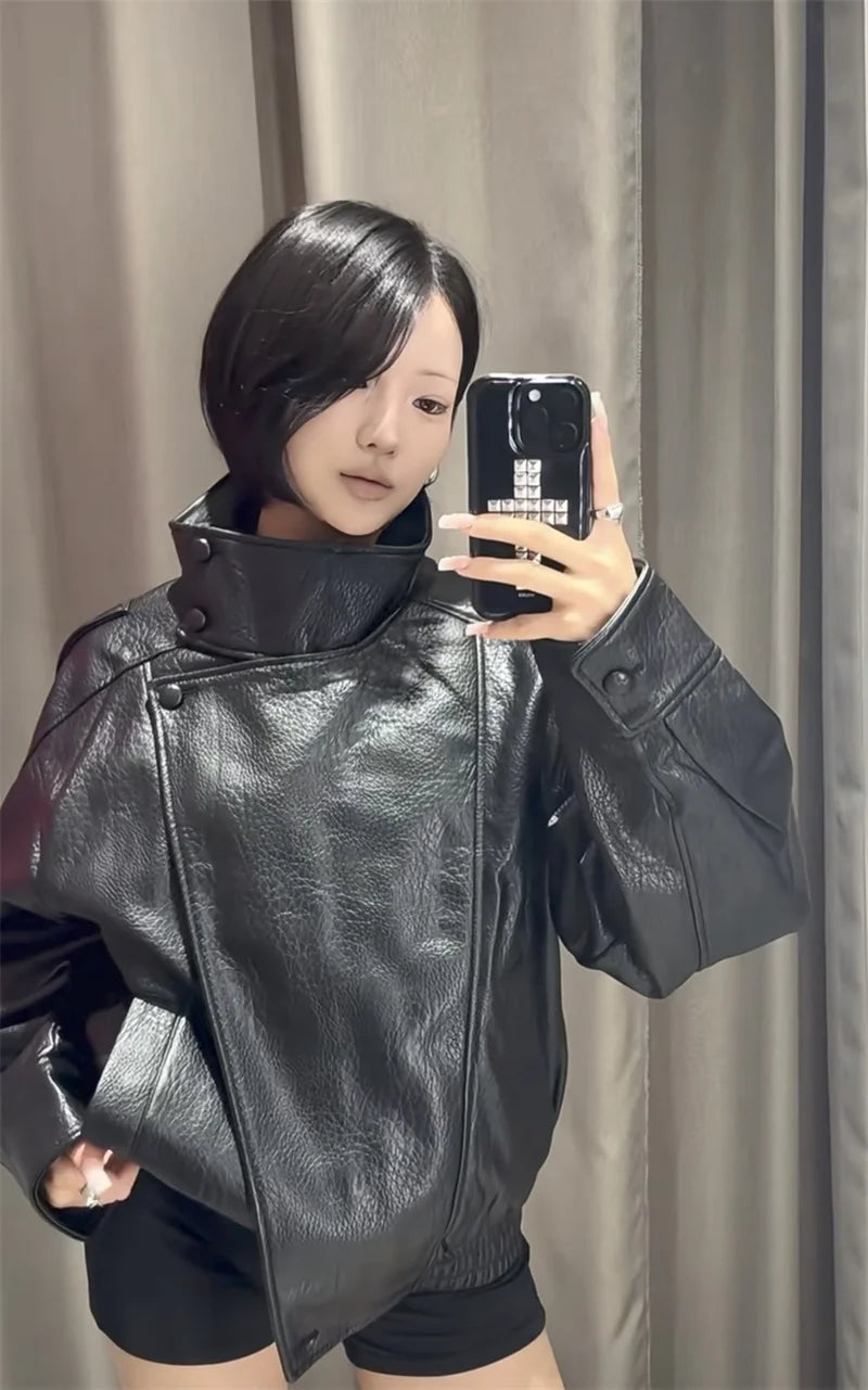 Urban Edge Leather Jacket