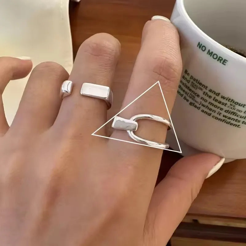 Trendy Silver Ring