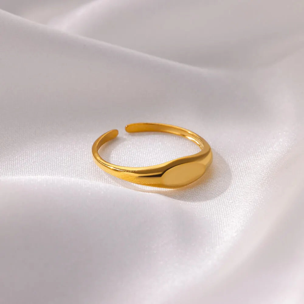Oval Adjustable Ring