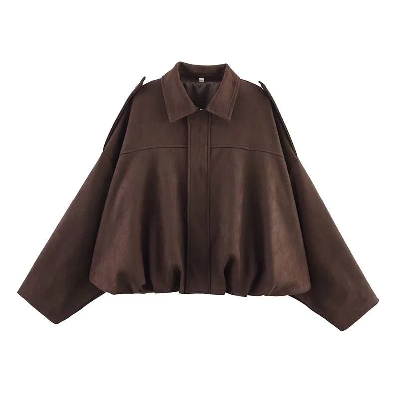 Vintage Luxe Bomber Jacket